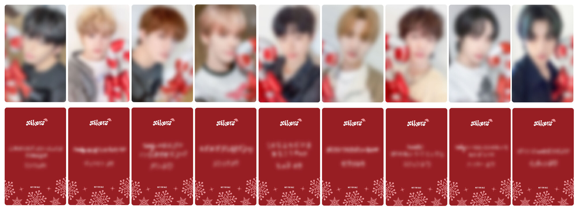 xikers 特典 トレカ xikers 4TH MINI ALBUM 'HOUSE OF TRICKY : WATCH OUT' 発売記念