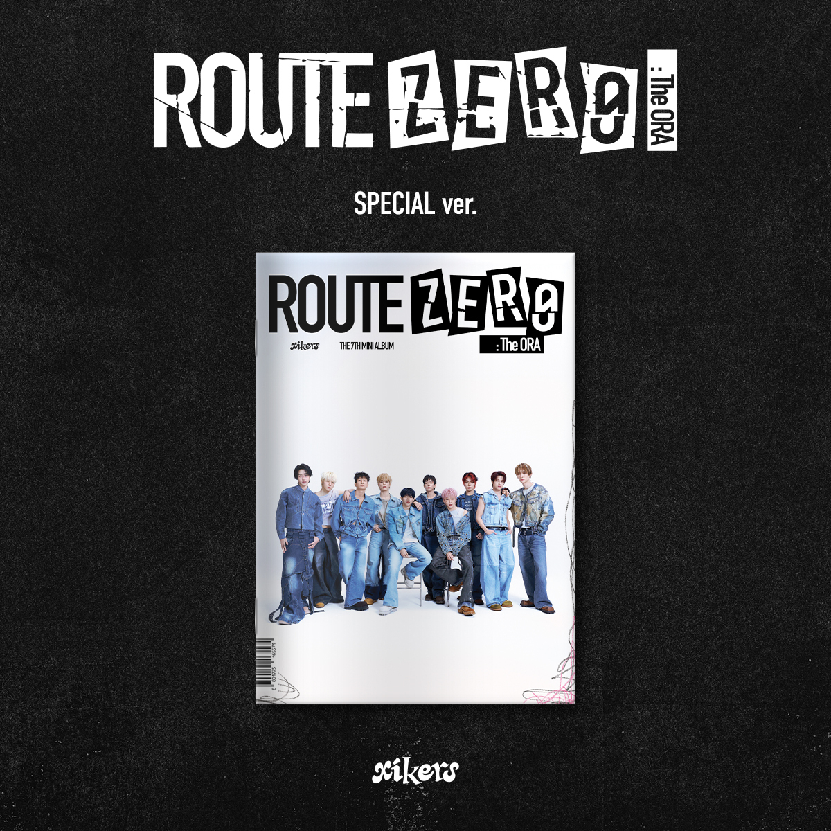 xikers 4集 全員 サイン xikers 7TH MINI ALBUM 'ROUTE ZERO : The ORA' ⽇本輸⼊盤販売決定