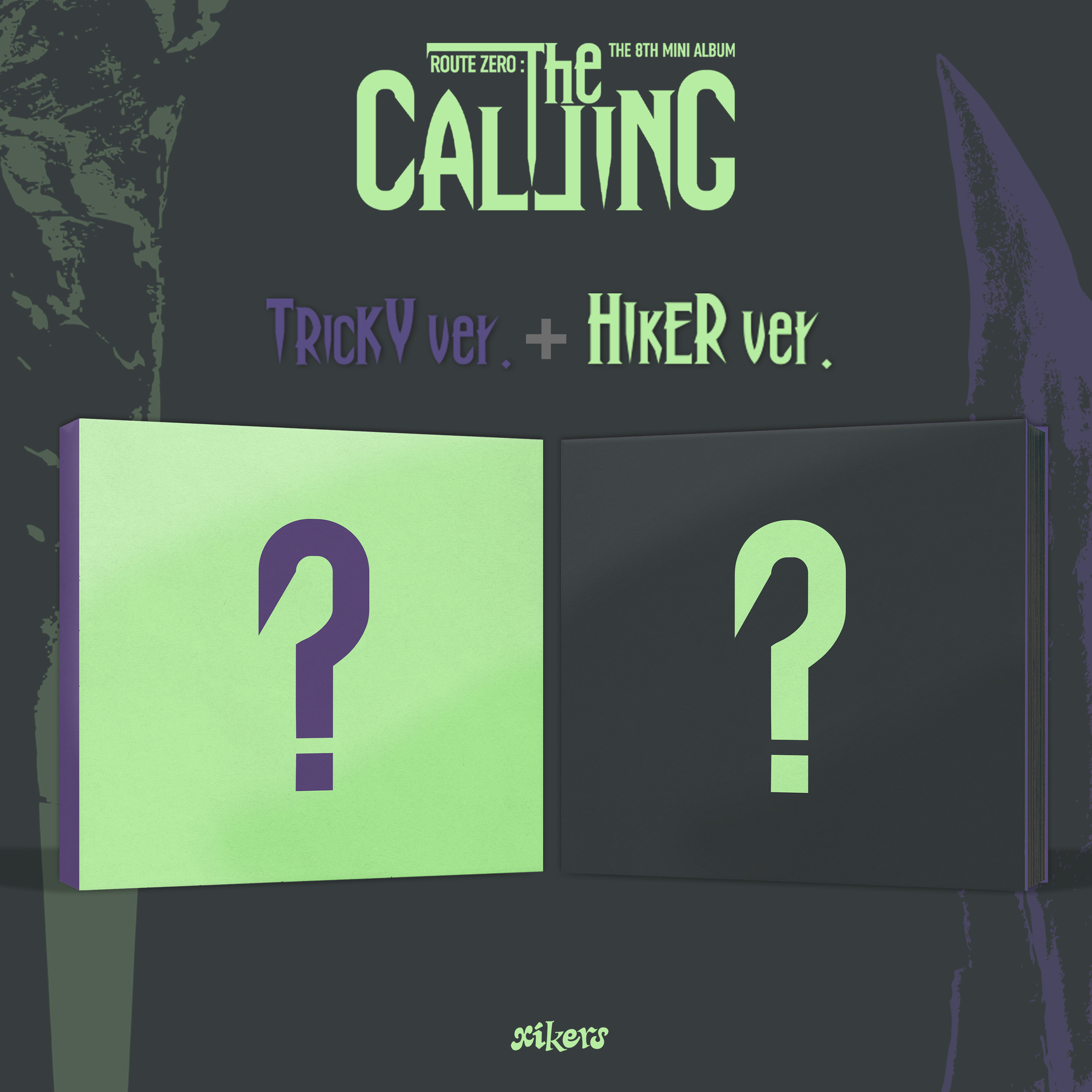 xikers 8TH MINI ALBUM 'ROUTE ZERO : The CALLING' ⽇本輸⼊盤販売